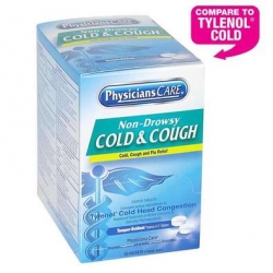 ACM90092 - ACME PhysiciansCare®Cold and Cough Congestion Tablets - 50 Packs/box