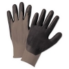 Anchor Anchor Brand® Nitrile Coated Gloves - Gray/Dark Gray, Large