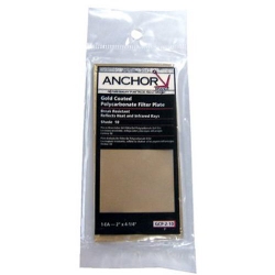 ANRGCP410 -  Gold-Coated Polycarbonate Filter Plate - 4.5W X 5.25H