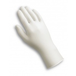 ANS 34715L - ANSELL Duratouch Powdered Vinyl Clear Gloves - Large