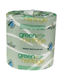 APM125GREEN - ATLAS Green Heritage™ Bathroom Tissue - 1 Ply Standard / 4.5 x 3.8