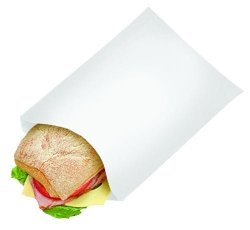 BGC300422 - Bagcraft Grease-Resistant Sandwich, Hot Dog & Sub Bags - White