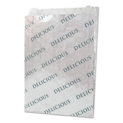 BGC300519 - Bagcraft Foil/Paper/Honeycomb Insulated Bag - 2\, 8\ x 6\, White, 1,000/Ctn