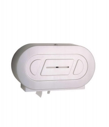 BOB B-2892 - BOBRICK Surface-Mounted Twin Jumbo-Roll Toilet Tissue Dispenser - Dual Roll Toilet Tissue