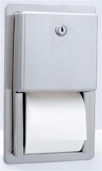 BOB B-3888 - BOBRICK ClassicSeries® Recessed Multi-Roll Toilet Tissue Dispenser - 6-1/4 W X 11-1/4H X 3-1/8 D