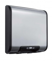 BOB B-7128230V - BOBRICK TrimLineSeries™ ADA Surface-Mounted Hand Dryer with Stainless Steel Cover - 208-240 Volt