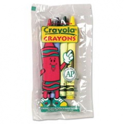 BSI 520083 -  Crayola® Classic Color Pack Crayons - Cello Pack, 4 Colors