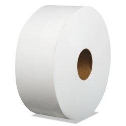 BWK410979 - BOARDWALK Laminated Jumbo Roll Toilet Tissue - 3.2\ X 700 Ft, White, 12/Carton