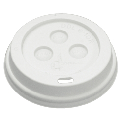 BWK 10-20DOMELID - BOARDWALK Dome Lid for Paper Hot Cups - 10-20 OZ 