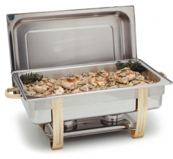 CRS 609550 - Carlisle Stainless Steel Magellan™ Chafer - 8 QT