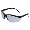 MCR Safety Klondike® Safety Glasses - Matte Black Frame, Light Blue Lens