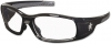 MCR Safety Swagger® Safety Glasses - Black Frame, Clear Lens