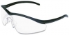 MCR Safety Triwear Safety Glasses - Clear Antifog Lens, Black Cord