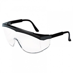 CRWST110 - RUBBERMAID Storm® Safety Glasses - Clear Lens, Black Frame
