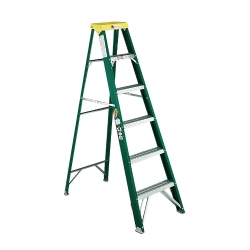 DAV 592-06BX - DAVIDSON Six-Foot Fiberglass Commercial Step ladder - #592