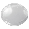 DART Non-Vented Cup Lids For 10 - 12, 14 oz, Clear, 1000/Ctn