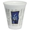 DART Uptown™ Thermo-Glaze Hot/Cold Cups - 12 oz, Blue/Black/gray, 20/Bag, 50/Ctn