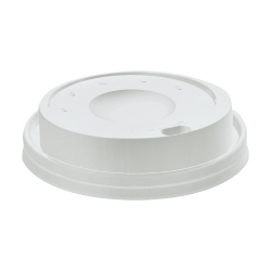 DCC16EL - DART Plastic Lid For Hot/Cold Foam Cups - 1,000 lids per case.