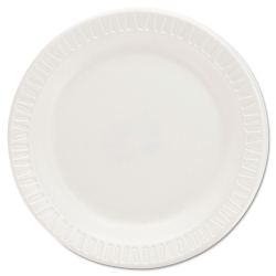 DCC6PWQR - DART Quiet Classic® Laminated Foam Dinnerware - Plates, 6\, White, Round, 1000/Ctn
