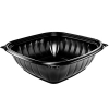 DART PresentaBowls® Pro™ Black Square Bowls - 12 OZ, 504/CT