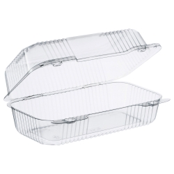 DCCC35UT1 - DART StayLock® Clear Hinged Lid Containers - 5.4\ , Clear, 250/Ctn