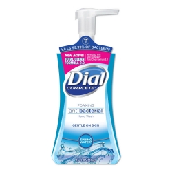 DIA05401CT - DIAL Antibacterial Foaming H& Wash - SPRING WATER, 7.5 OZ, 8/Carton