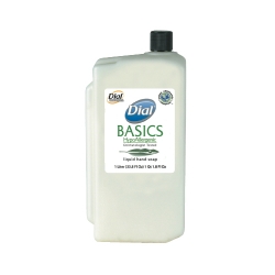 DIA06046 - DIAL Basics HypoAllergenic Liquid Soap - 1-liter refill Cartridge