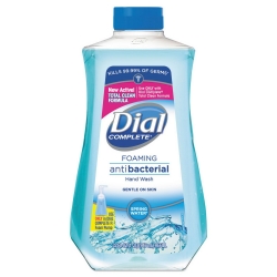 DIA09026EA - DIAL Antibacterial Foaming H& Wash - Spring Water Scent, 32 Oz