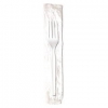 RUBBERMAID Mediumweight Polystyrene Forks - White, 6 1/8"