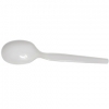 RUBBERMAID Mediumweight Polypropylene Soup Spoon - White