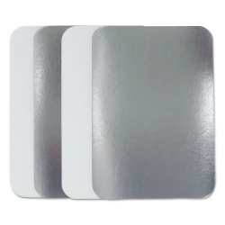 DPKL245500 -  Flat Board Lids For 1.5 lb Oblong Pans - 500/Ctn