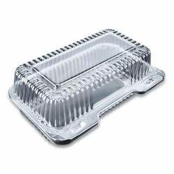DPKPXT395 -  Plastic Clear Hinged Containers - 33 OZ, Clear, 250/Ctn