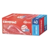 DIVERSEY Cryovac® One Quart Freezer Bag Dual Zipper - 1 qt, 2.5 mil, Clear, 360/Ctn
