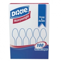 DXETH207 - DIXIE Heavy Weight Polystyrene Teaspoon - 