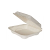 RUBBERMAID Sugarcane Clamshells Containers  - 500 Per Case