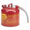  Type II Safety Can - 5 Gallon, Red, Metal Spout