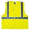  GloWear® 8210HL Class 2 Economy Safety Vest - Hook Closure, Lime, L/XL
