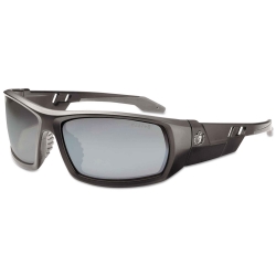 EGO50442 -  Skullerz® Odin Safety Glasses - Matte Black Frame/silver Lens