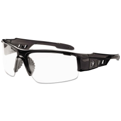 EGO52000 -  Skullerz® Dagr Safety Glasses - Black Frame/Clear Lens