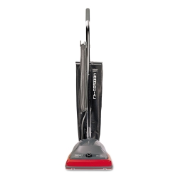 EURSC679K - Sanitaire TRADITION™ Lightweight Upright Vacuum Cleaner - w/Shake-Out Bag, 12 lb, Gray/Red