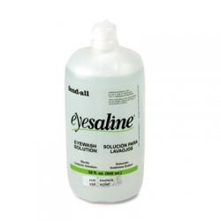 FND320004550000 - Uvex Fendall Saline Eye Wash Wall Station Bottle Refill - 32 OZ
