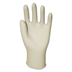 GEN8970LCT - GEN Powdered Latex Gloves - Large, Clear, 4 2/5 Mil, 1000/Ctn
