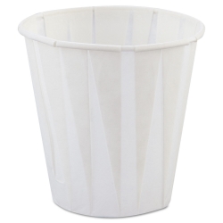 GNPW450F - GENPAK Paper Drinking Cups - 3.5 oz, White, 2500/Ctn