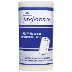 GPC 277 - GEORGIA-PACIFIC Preference® Perforated Paper Towel Rolls - 250 Sheets per Roll