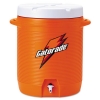  Gatorade® Beverage Cooler - With Cup Dispenser, 10gal, Orange/White