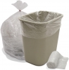 HERITAGE High-Density Waste Can Liners - 7 Gal, 6 Microns, Natural, 2,000/Ctn