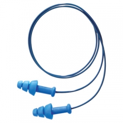 HOWSDT30 -  Howard Leight® Detectable Triple Flange Earplug - Corded