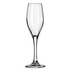 LIB3096 -  Perception Glass Stemware - 5 3/4 Oz, Clear, Champagne Flute, 12/Carton