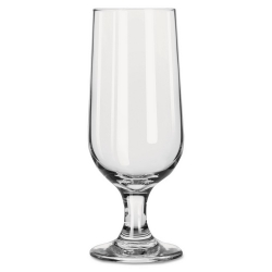 LIB3728 -  Embassy® Footed Drink Glasses - Beer Glass, 12oz, 7 1/8\h, Clear, 24/Carton