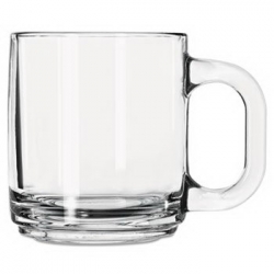 LIB5201 -  Glass Mugs & Tankards - 10 Oz., Clear